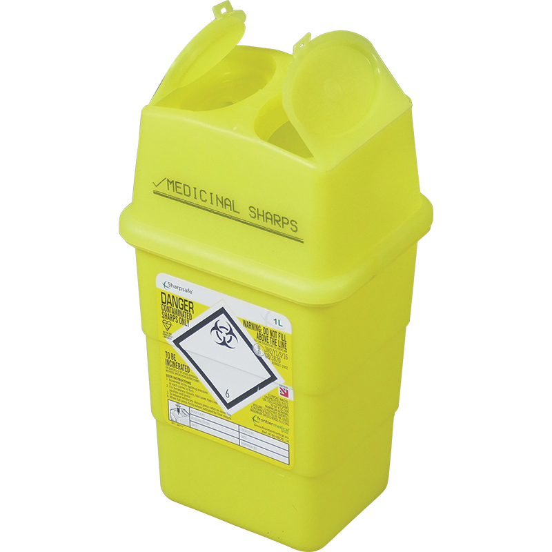 Sharps Disposable Box 1 Litre